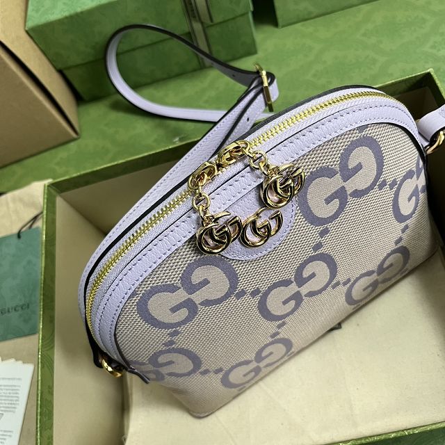 GG ophidia original canvas small shoulder bag 499621 purple