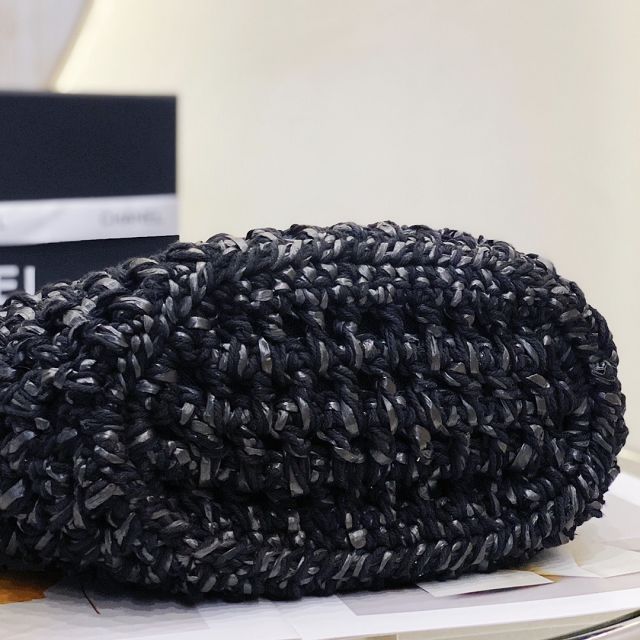 CC original crochet small shopping bag AS3689 black