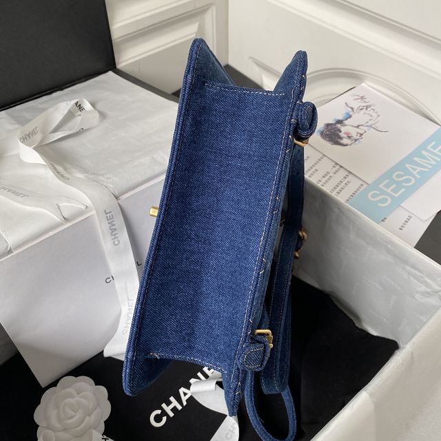 CC original denim backpack AS4031 blue
