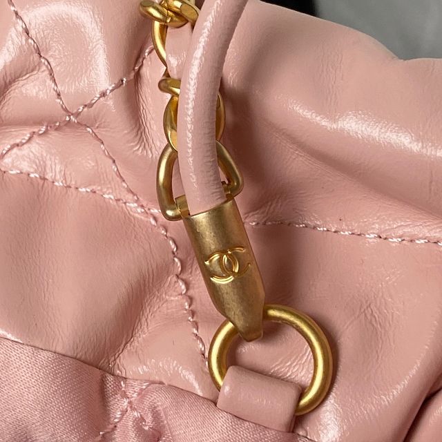 CC original calfskin 22 mini handbag AS3980 pink