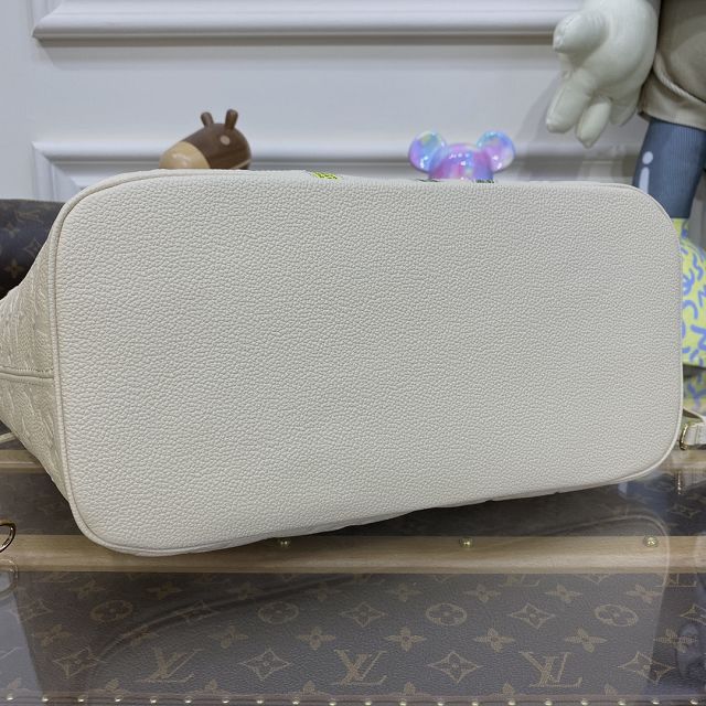 2023 Louis vuitton original calfskin neverfull mm M21733 white