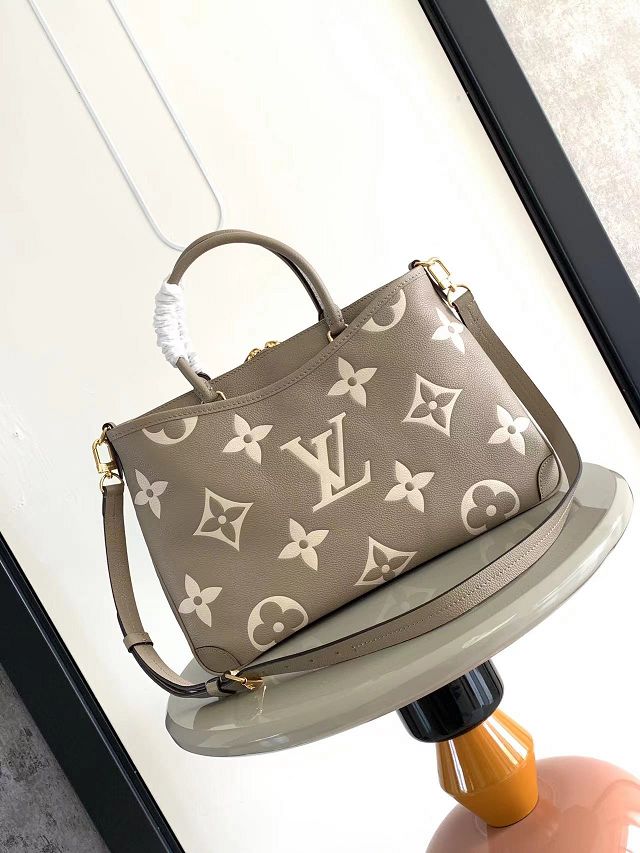 2023 Louis vuitton original calfskin trianon mm tote M46504 tourterelle