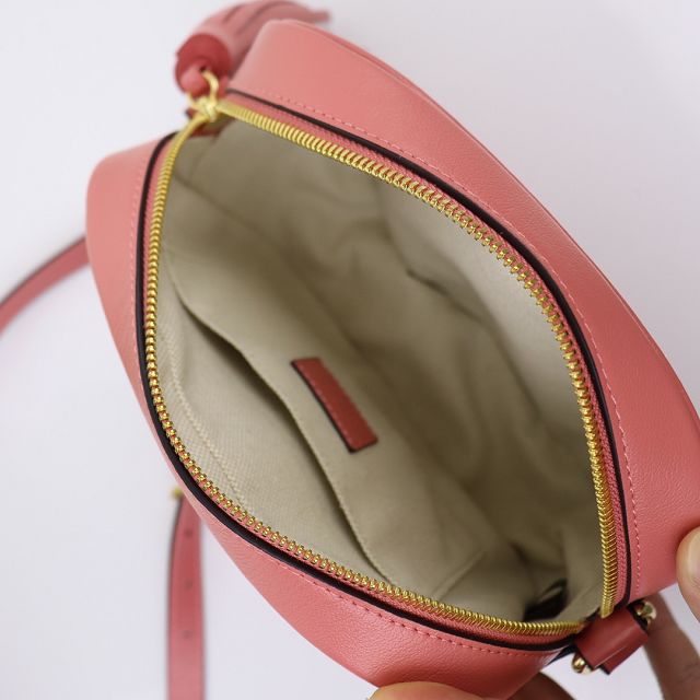 2023 GG original calfskin blondie small shoulder bag 742360 pink