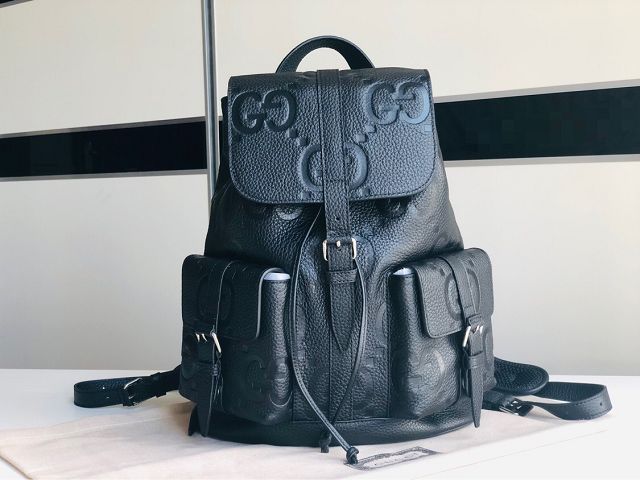 GG original calfskin medium backpack 739503 black