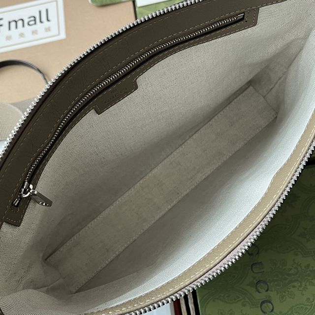 GG original calfskin messenger bag 696009 taupe