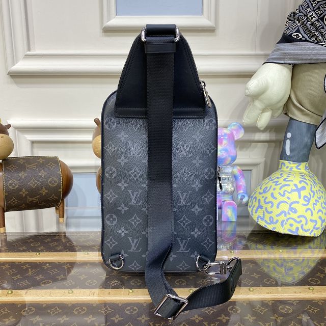 Louis vuitton original monogram eclipse avenue sling bag M46344