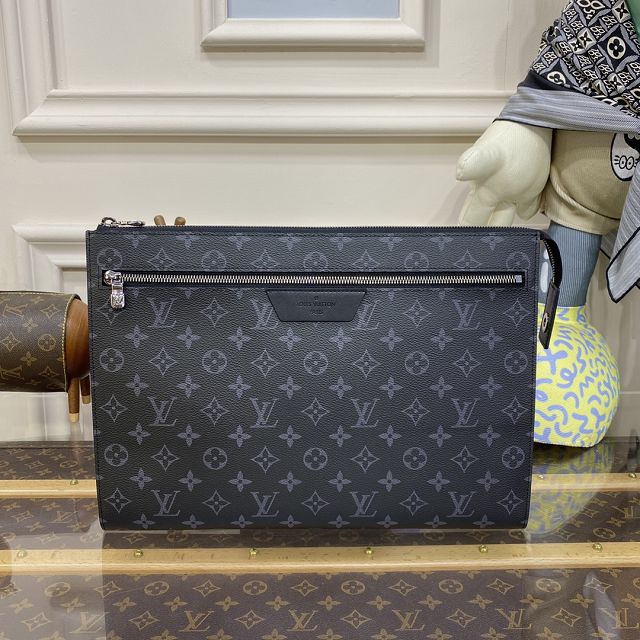 Louis vuitton original monogram eclipse pochette M40481