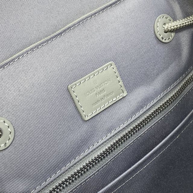Louis vuitton original calfskin christopher backpack pm M23146 grey