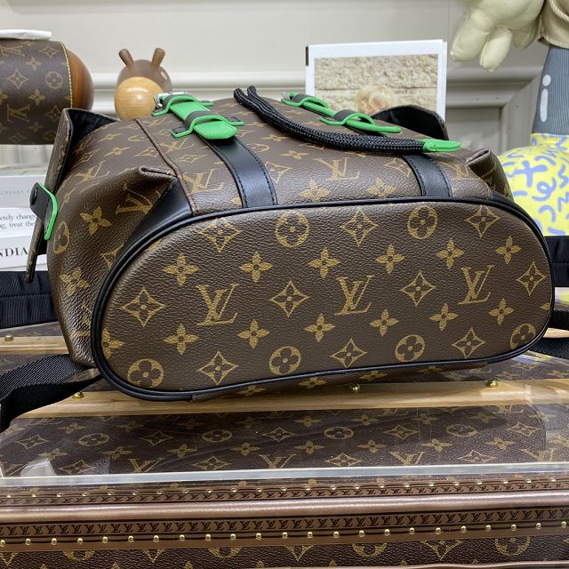 Louis vuitton original monogram canvas christopher backpack pm M46247 green