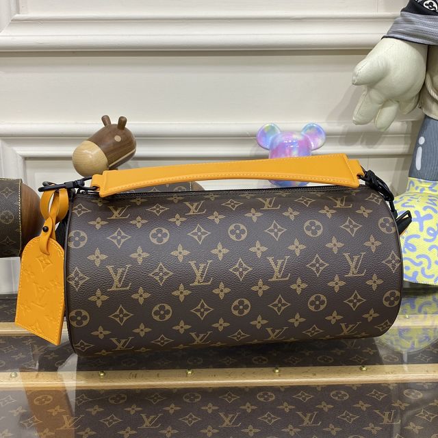 Louis vuitton original monogram canvas soft polochon MM M46691