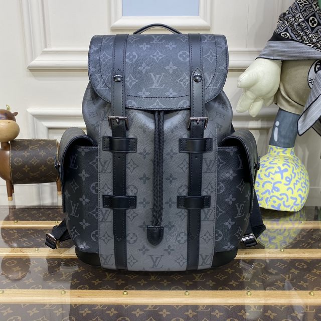 Louis vuitton original monogram reverse christopher backpack pm M46331