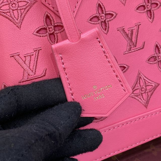 2023 Louis vuitton original calfskin alma BB M91606 pink