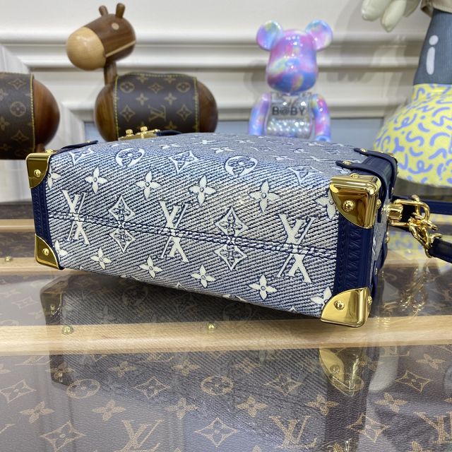 2023 Louis vuitton original denim side trunk M46358 blue