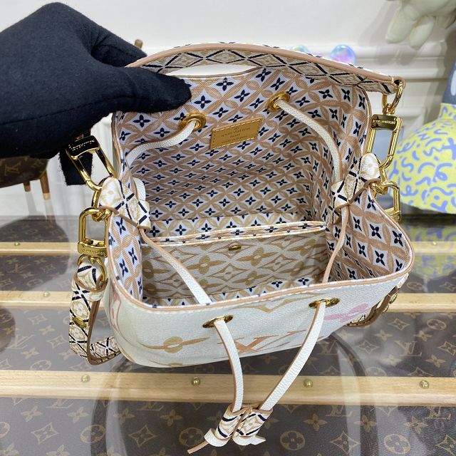 Louis vuitton original monogram canvas neonoe BB M22985 beige