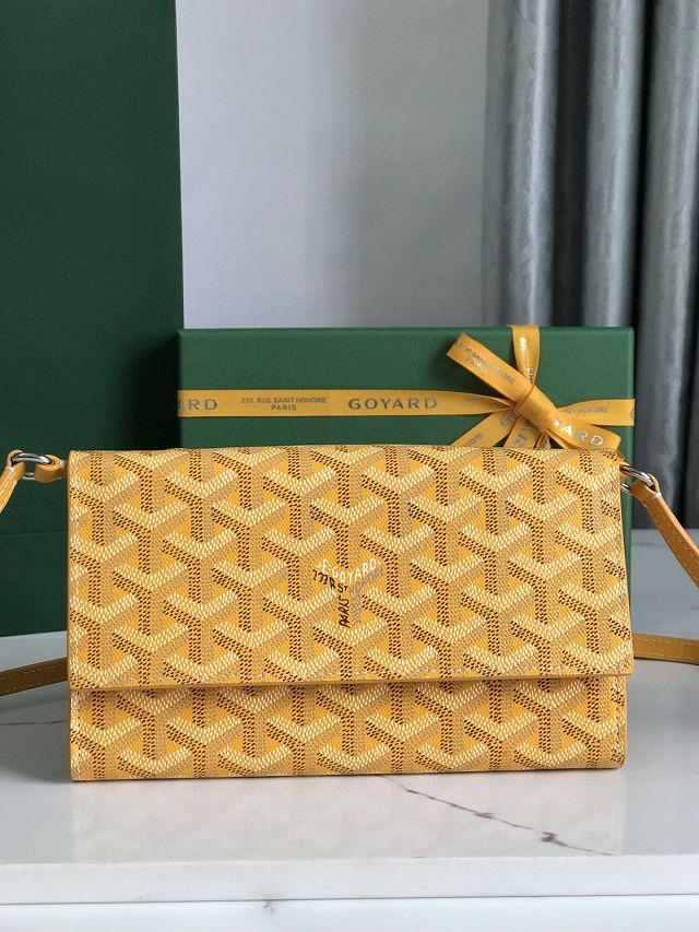 Goyard original canvas varenne continental wallet GY0048