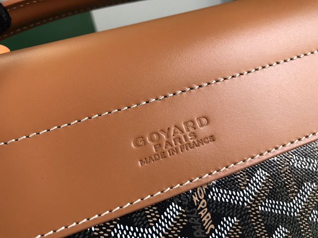 Goyard original canvas messenger bag PM GY0052 brown