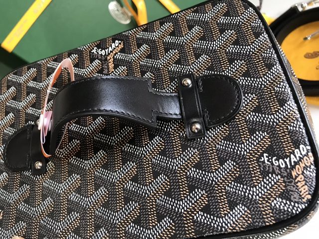 Goyard original canvas muse vanity case GY0052 black