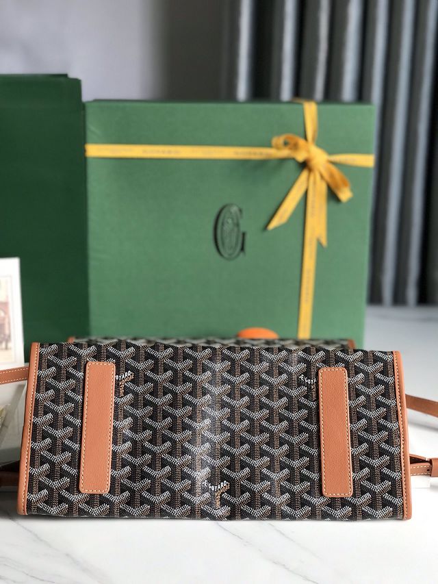 Goyard original canvas saint leger backpack GY0053 black&brown