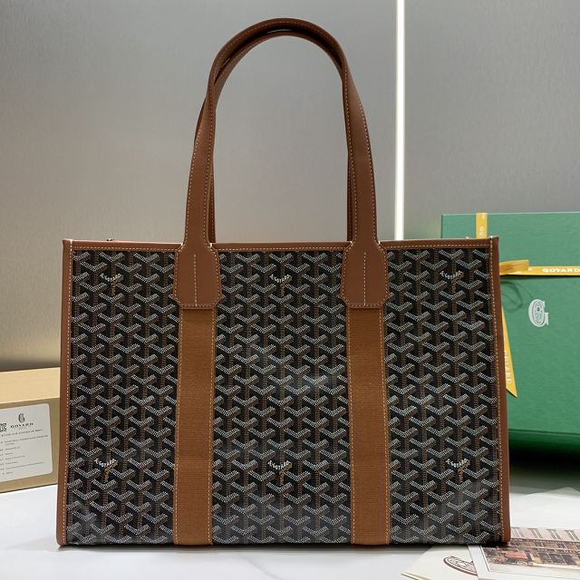 Goyard original canvas villette shopping tote bag GY0026 black&brown