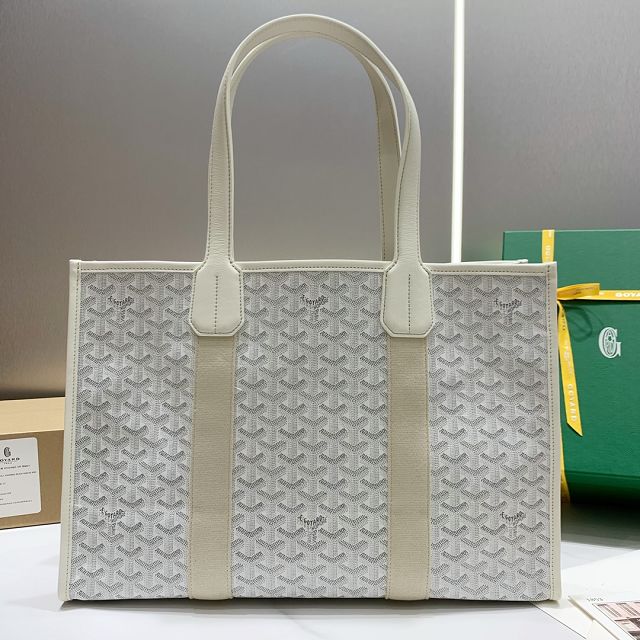 Goyard original canvas villette shopping tote bag GY0026 white