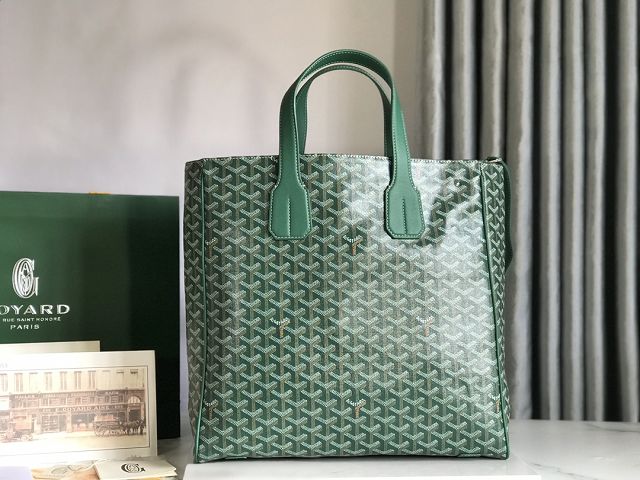 Goyard original canvas voltaire bag GY0055 green