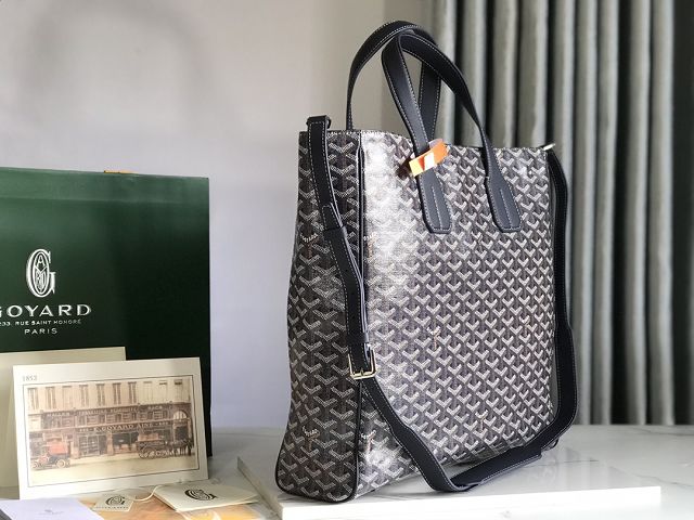 Goyard original canvas voltaire bag GY0055 navy blue