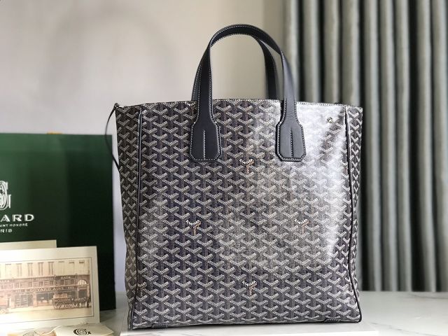 Goyard original canvas voltaire bag GY0055 navy blue