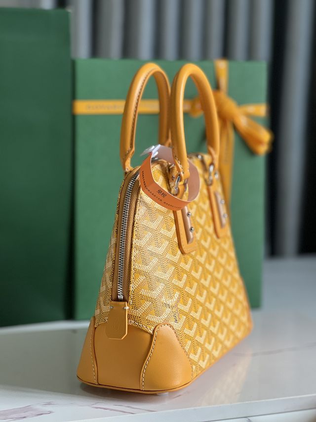 Goyard original canvas vendome mini bag GY0061 yellow