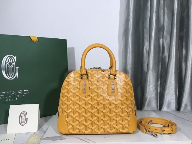 Goyard original canvas vendome mini bag GY0061 yellow