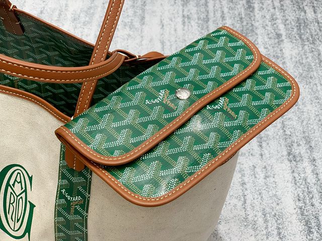 Goyard original cotton saint louis PM bag GY0064 green