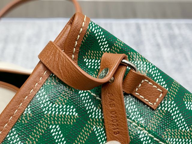 Goyard original cotton saint louis PM bag GY0064 green