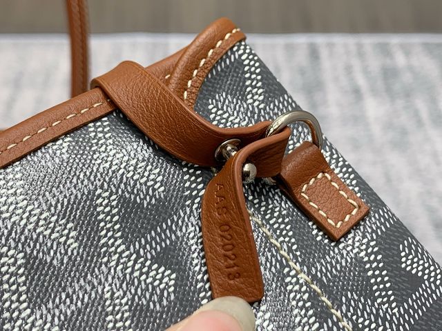 Goyard original cotton saint louis PM bag GY0064 grey