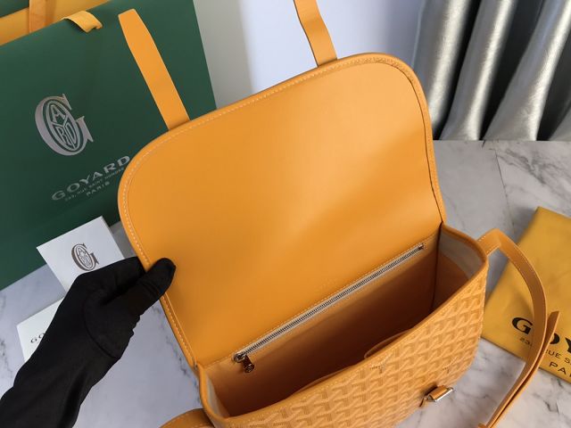 Goyard original canvas belvedere MM bag GY0072 yellow