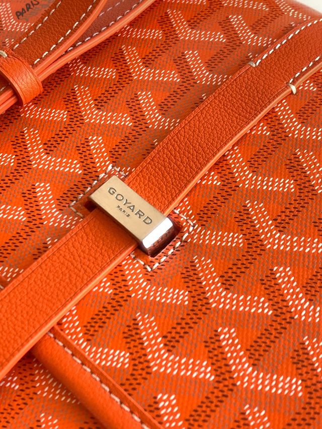 Goyard original canvas belvedere MM bag GY0073 orange