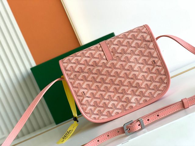 Goyard original canvas belvedere bag GY0012 pink