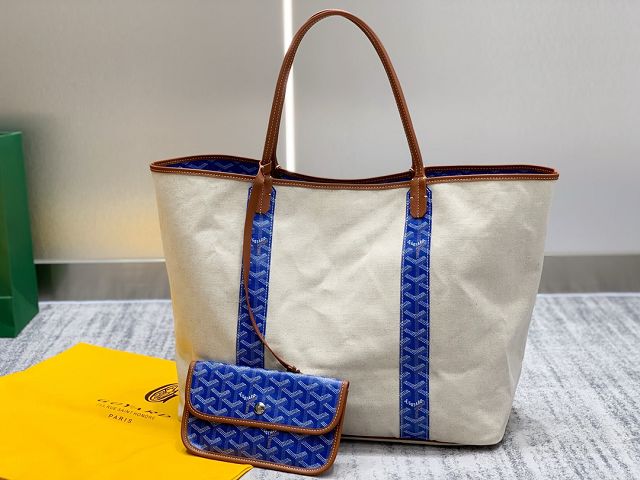 Goyard original cotton saint louis GM bag GY0065 blue