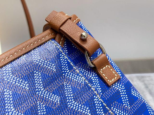 Goyard original cotton saint louis GM bag GY0065 blue