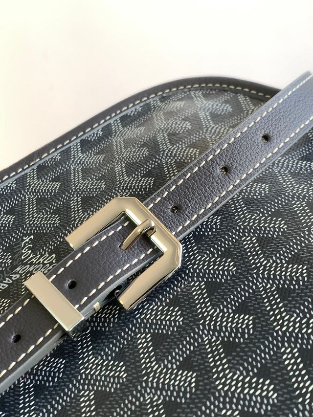 Goyard original canvas belvedere MM bag GY0073 grey