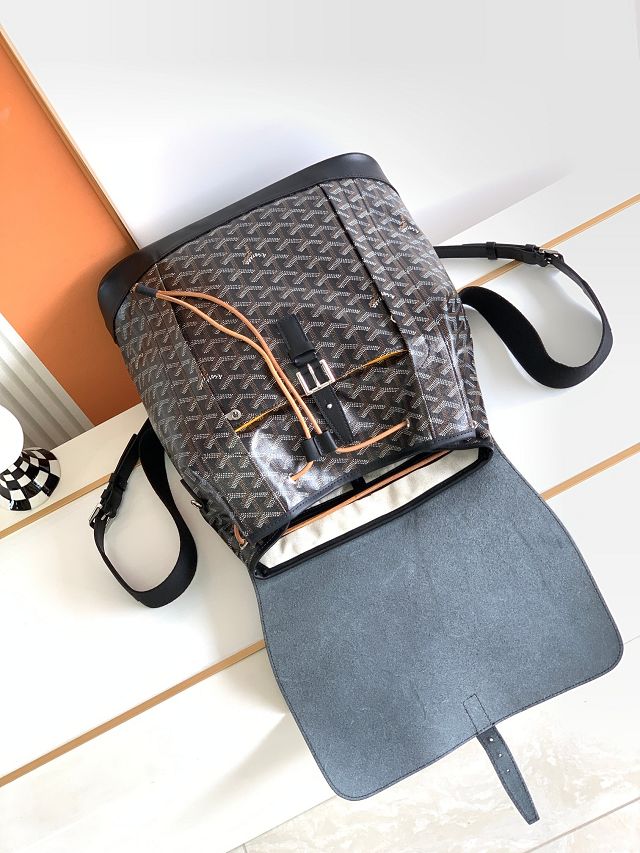 Goyard original canvas alpin MM backpack GY0076 black