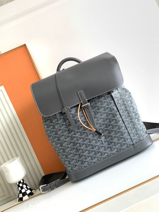 Goyard original canvas alpin MM backpack GY0076 grey