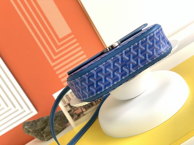 Goyard original calfskin&canvas saint honore 233 bag GY0077 blue