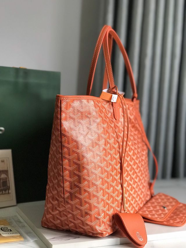 Goyard original canvas saint louis PM bag GY0082 orange