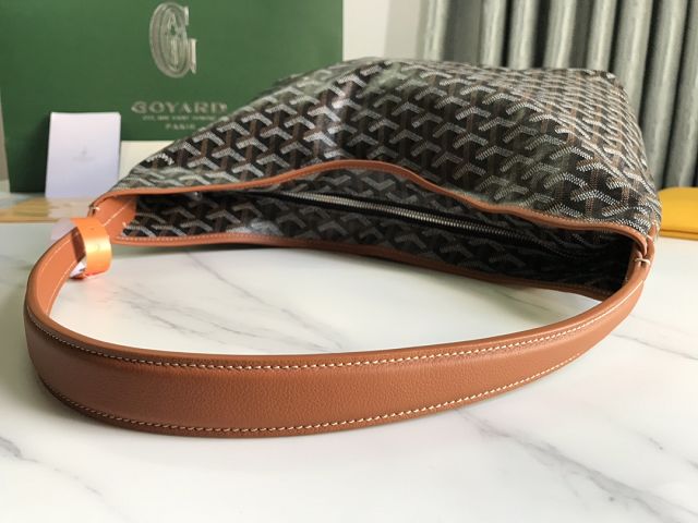 Goyard original canvas boheme hobo bag GY0094 black&brown