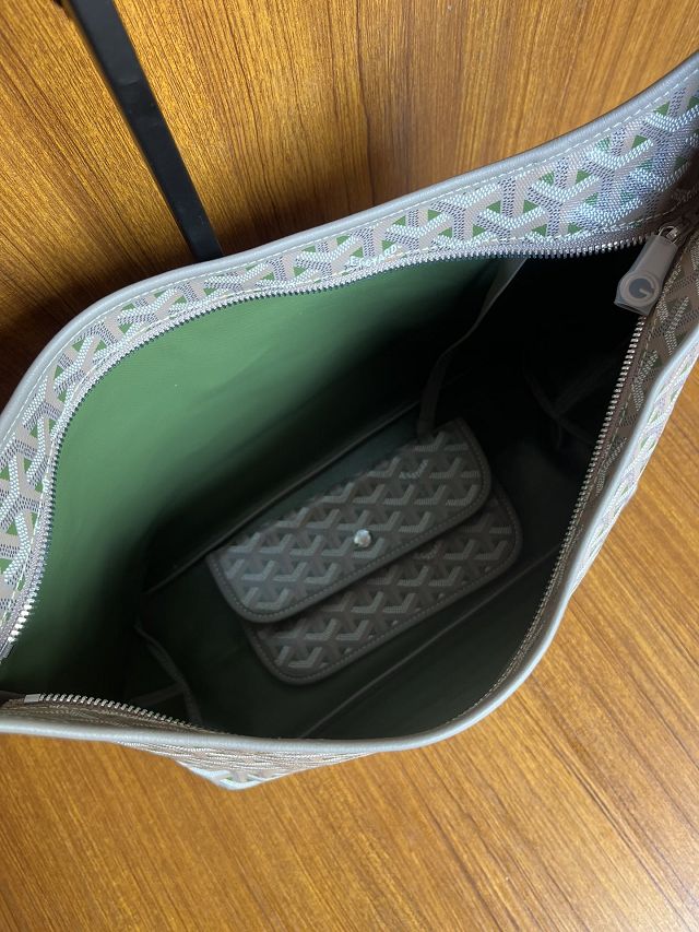 Goyard original canvas boheme hobo bag GY0094 green