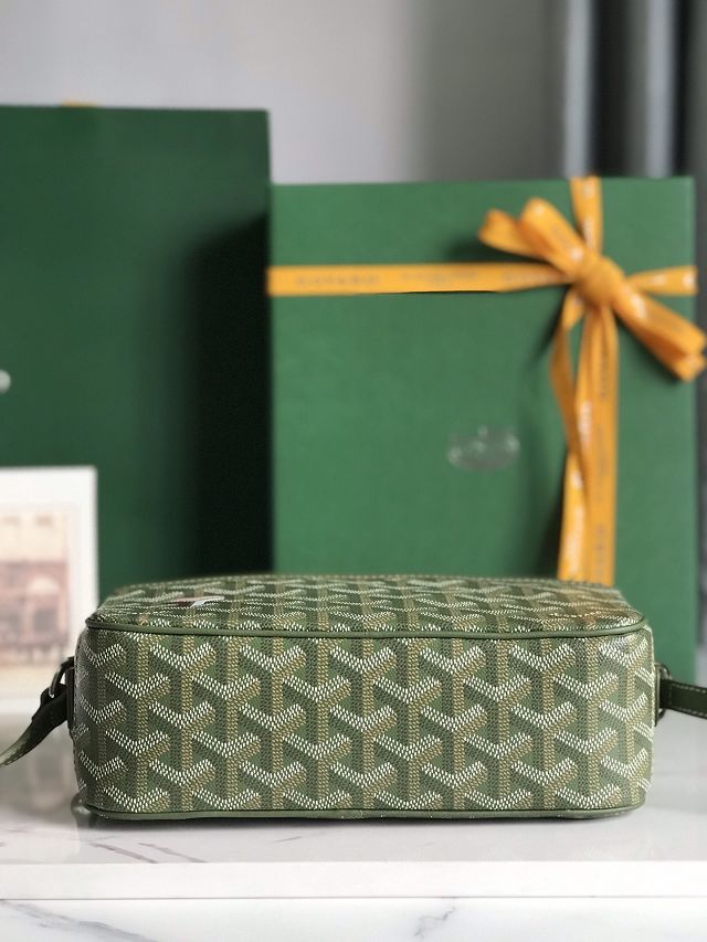 Goyard original canvas cap vert bag GY0015 khaki