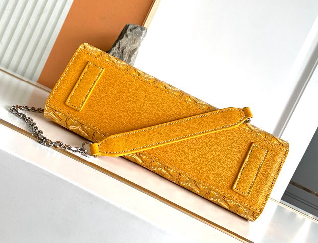 Goyard original canvas rouette structure PM bag GY0092 yellow