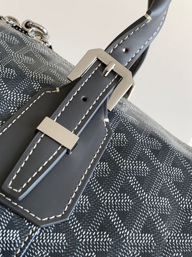 Goyard original canvas boston 45 bag GY0096 grey