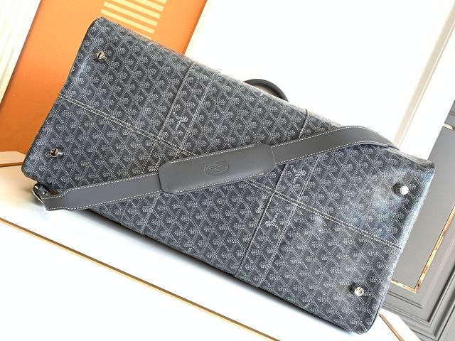 Goyard original canvas boston 50 bag GY0097 grey