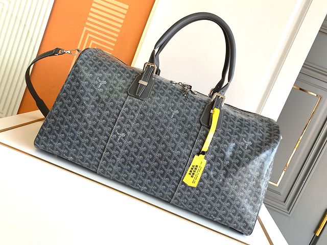 Goyard original canvas boston 50 bag GY0097 grey