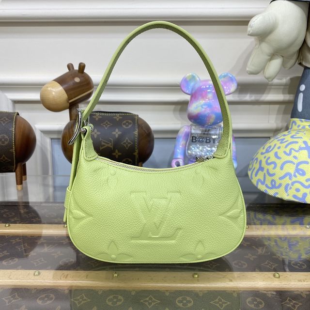 Louis vuitton original calfskin mini moon bag M82425 light green